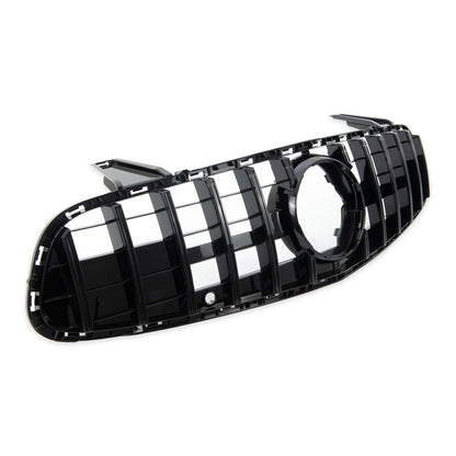 Kühlergrill Hochglanz Schwarz passend für Mercedes SL (R231) 2015-2020