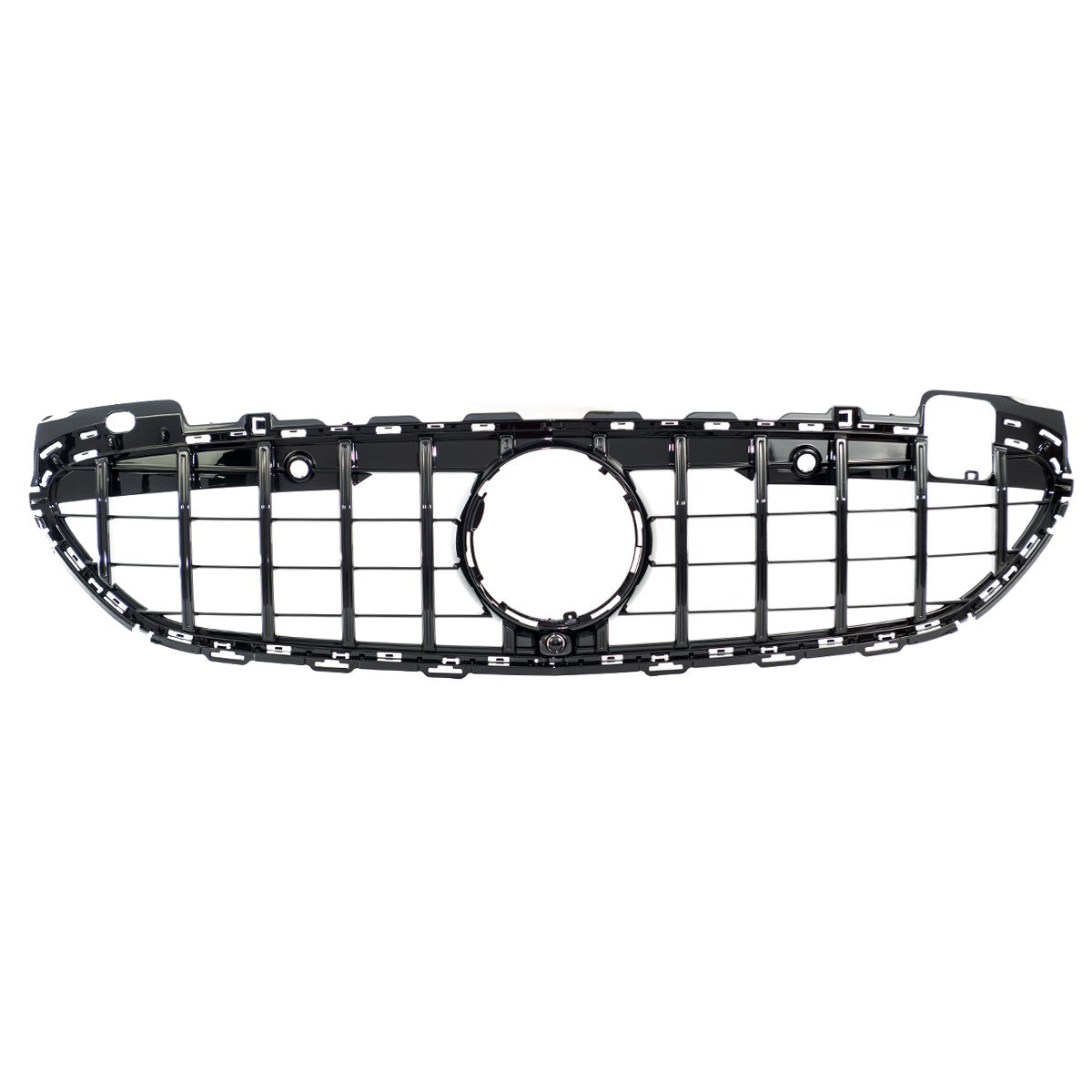 GT Hochglanz schwarzer Kühlergrill passend für Mercedes C-Klasse W206 S206 2021-heute