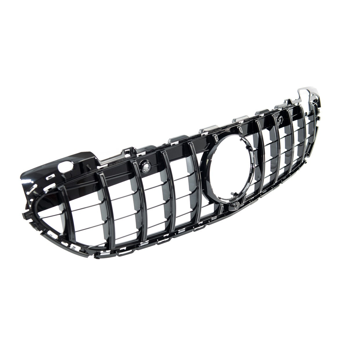 GT Hochglanz schwarzer Kühlergrill passend für Mercedes C-Klasse W206 S206 2021-heute