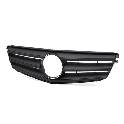 Frontgrill Matt Schwarz passend für Mercedes C-Klasse W204 2007-2015