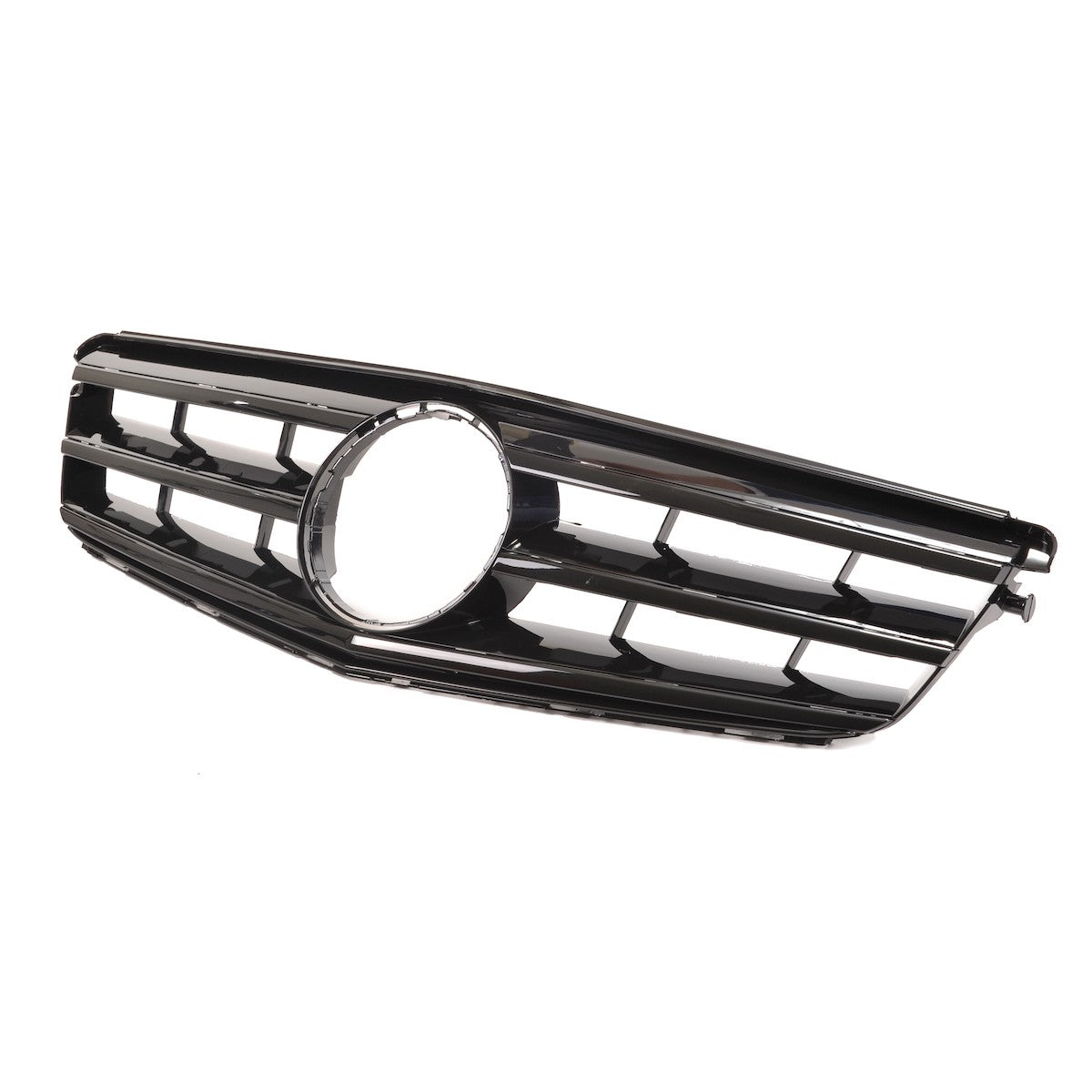Frontgrill Hochglanz Schwarz passend für Mercedes C-Klasse W204 2007-2015