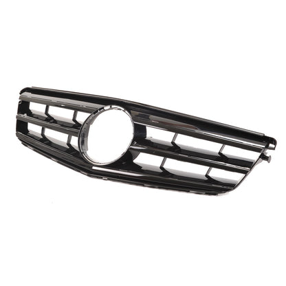 Frontgrill Hochglanz Schwarz passend für Mercedes C-Klasse W204 2007-2015