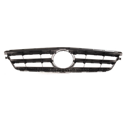 Frontgrill Hochglanz Schwarz passend für Mercedes C-Klasse W204 2007-2015