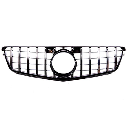 Chrom & Schwarz Frontgrill passend für Mercedes C-Klasse 2007-2015
