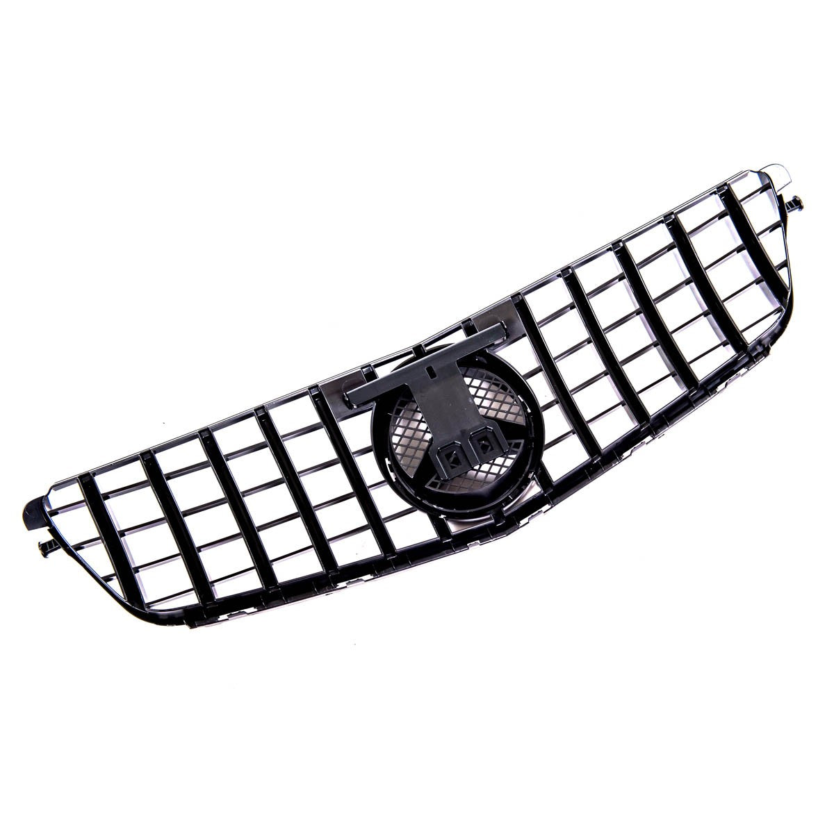 Chrom & Schwarz Frontgrill passend für Mercedes C-Klasse 2007-2015
