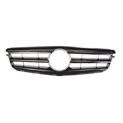 Hochglanz Schwarz A-Typ Frontgrill passend für Mercedes C-Klasse 2007-2015