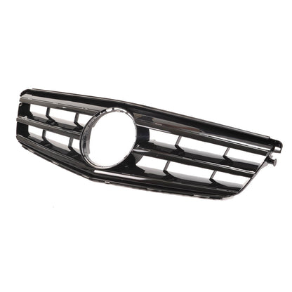Hochglanz Schwarz A-Typ Frontgrill passend für Mercedes C-Klasse 2007-2015