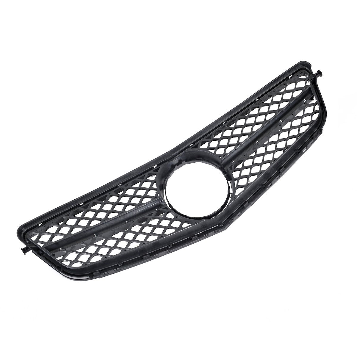 Grill Hochglanz Schwarz Chrom passend für Mercedes C-Klasse W204 2007-2015