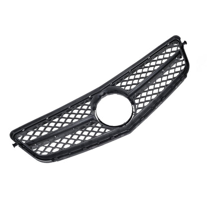Grill Hochglanz Schwarz Chrom passend für Mercedes C-Klasse W204 2007-2015