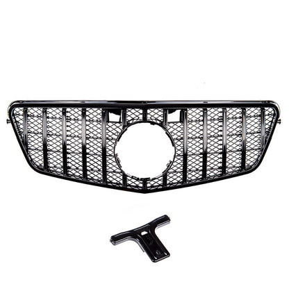 Frontgrill Panamericana GT Hochglanz Schwarz passend für Mercedes E-Klasse W212 09-13