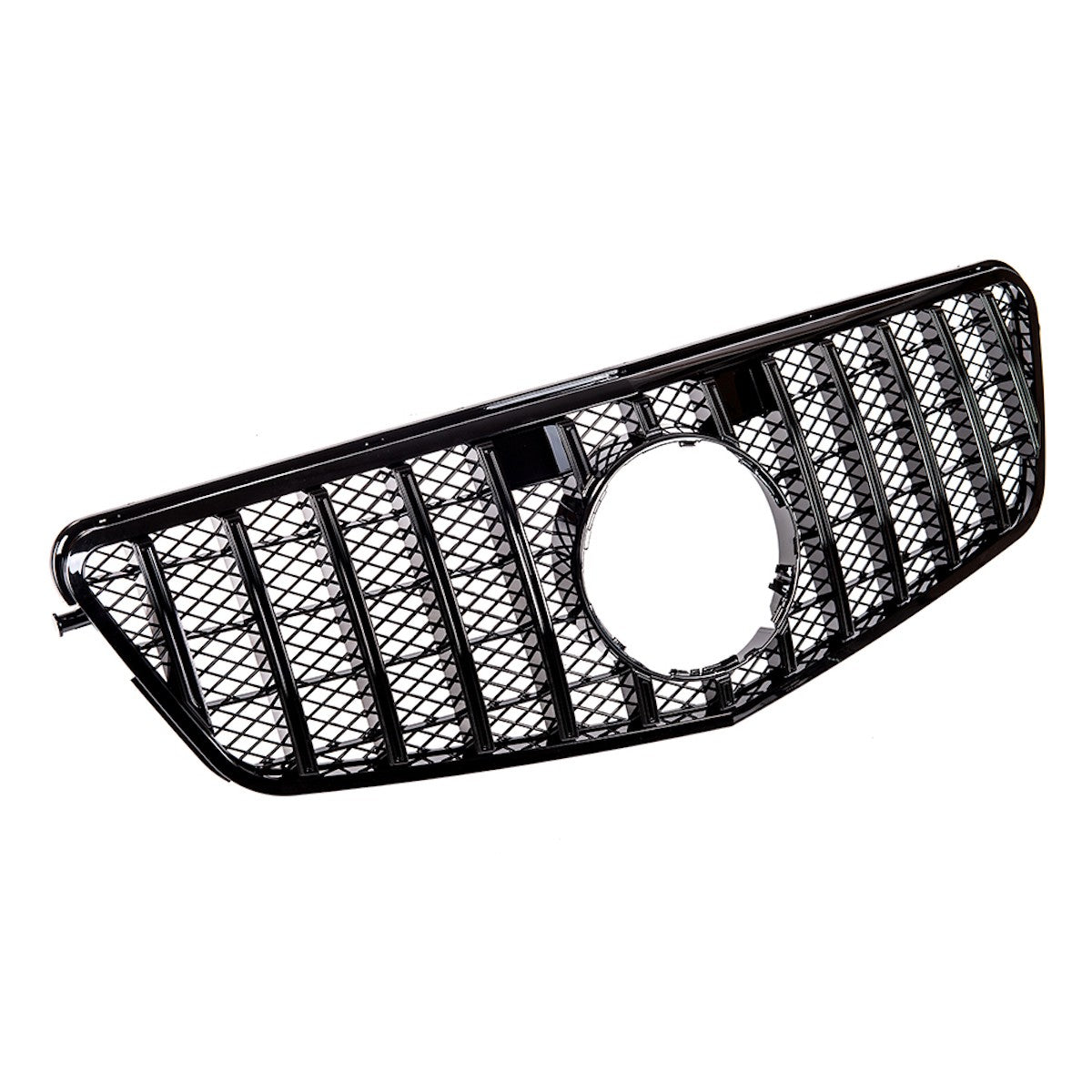 Frontgrill Panamericana GT Hochglanz Schwarz passend für Mercedes E-Klasse W212 09-13