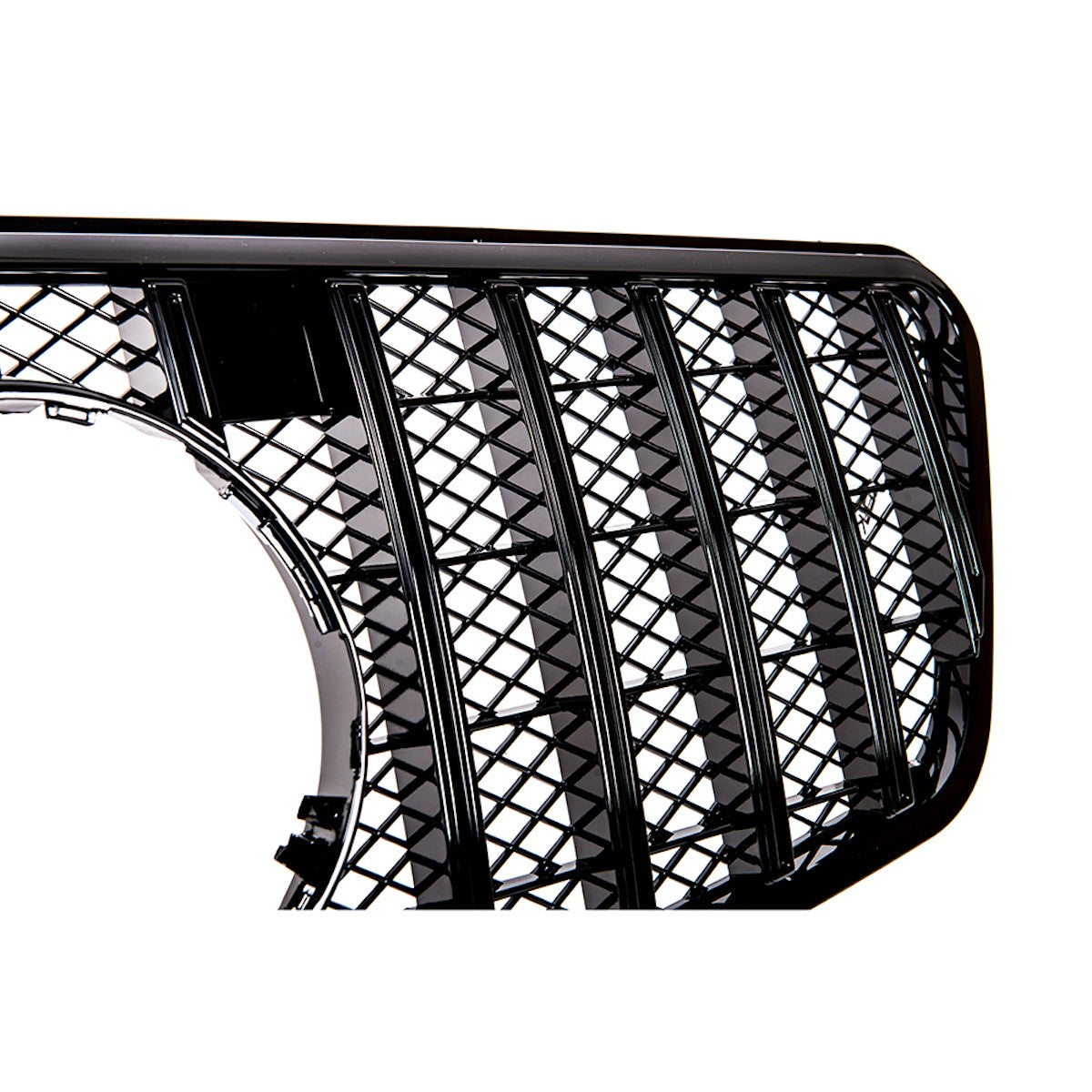 Frontgrill Panamericana GT Hochglanz Schwarz passend für Mercedes E-Klasse W212 09-13
