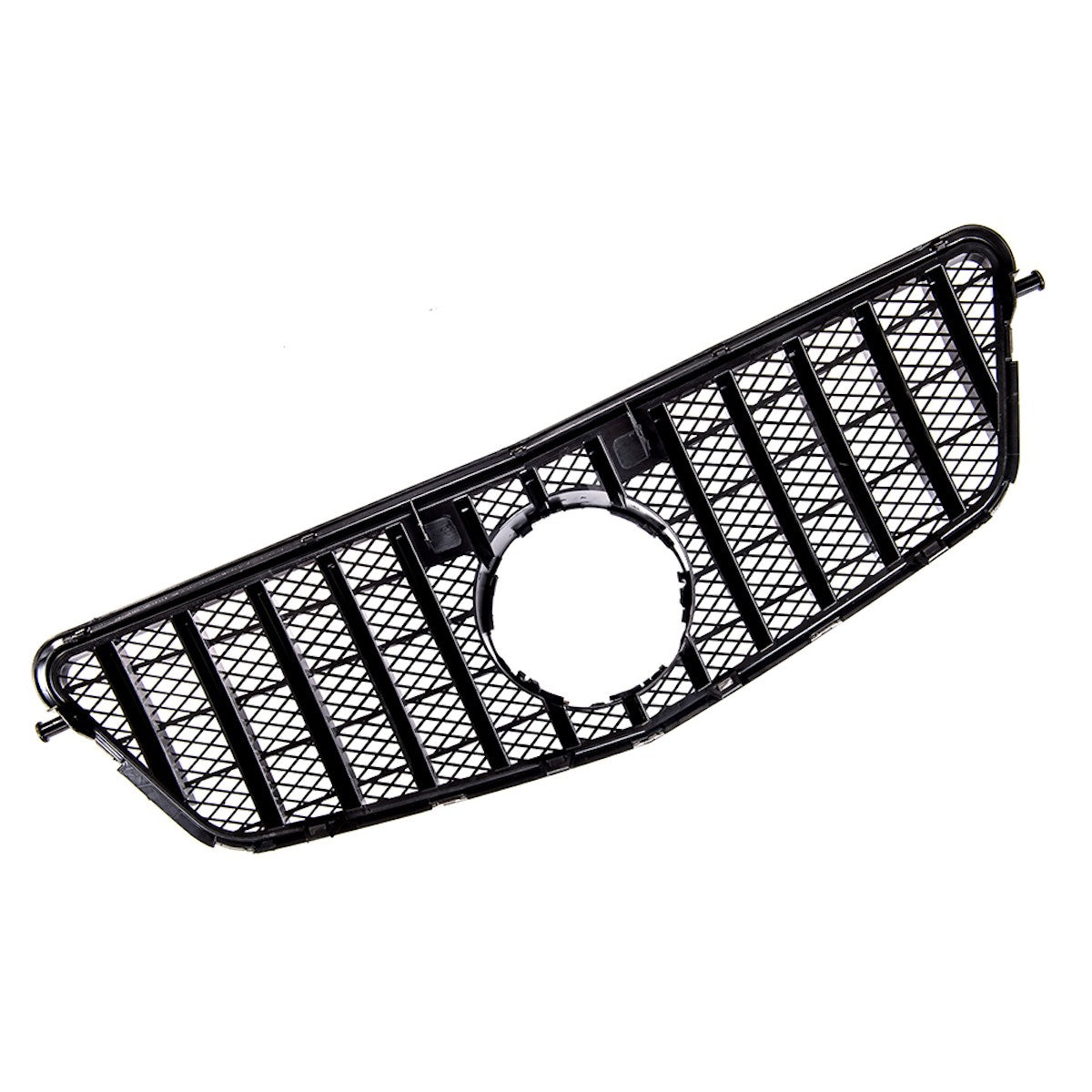 Frontgrill Panamericana GT Hochglanz Schwarz passend für Mercedes E-Klasse W212 09-13