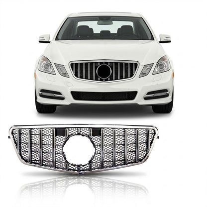 Panamericana GT Kühlergrill Chrom & Schwarz passend für Mercedes E-Klasse W212 2009-2013