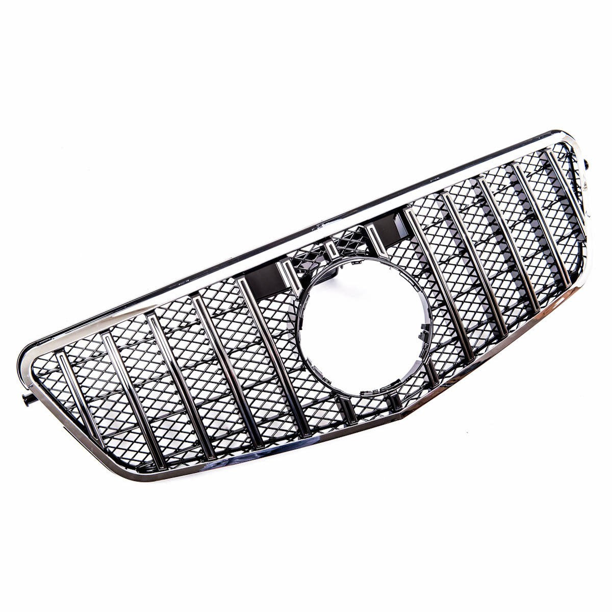 Panamericana GT Kühlergrill Chrom & Schwarz passend für Mercedes E-Klasse W212 2009-2013