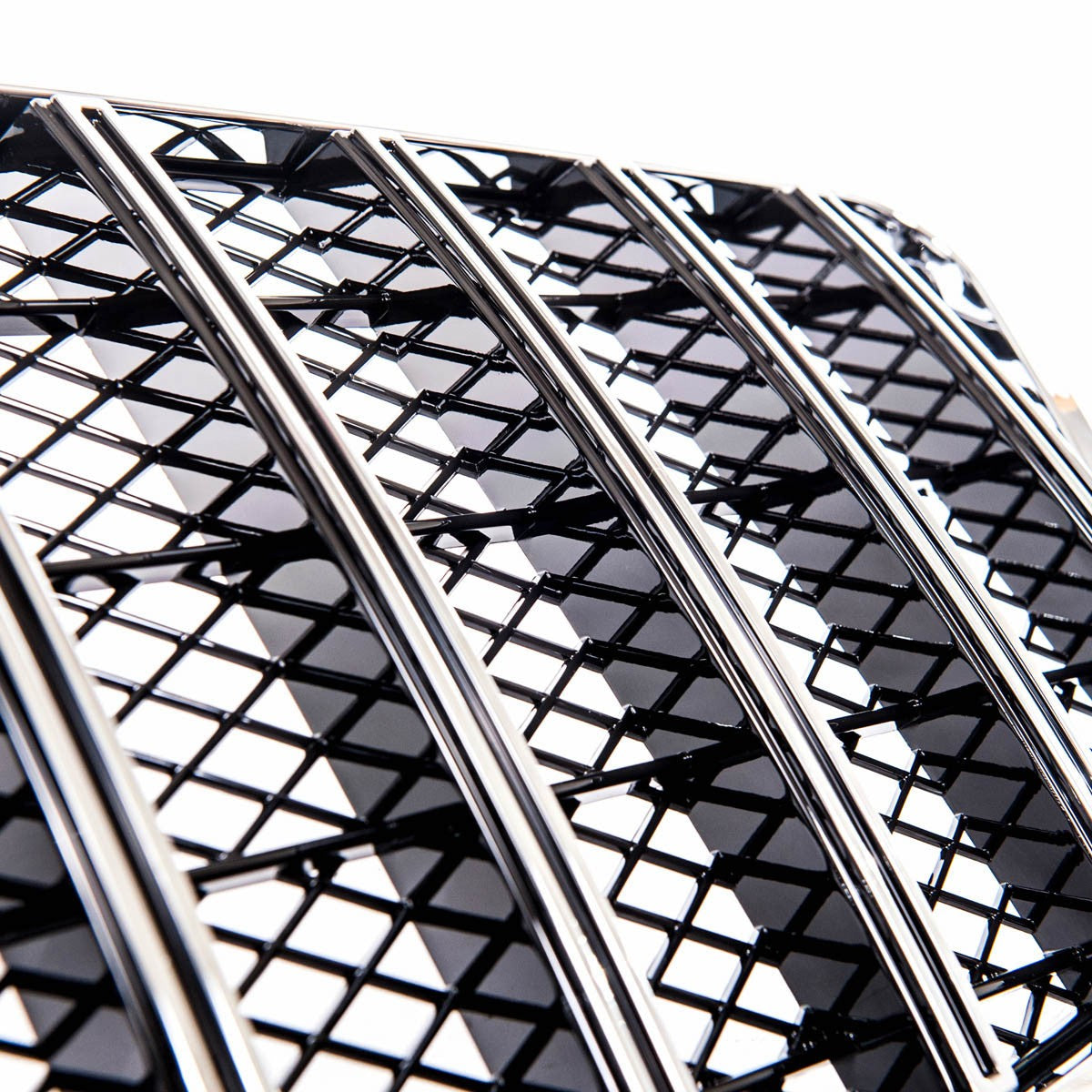Panamericana GT Kühlergrill Chrom & Schwarz passend für Mercedes E-Klasse W212 2009-2013