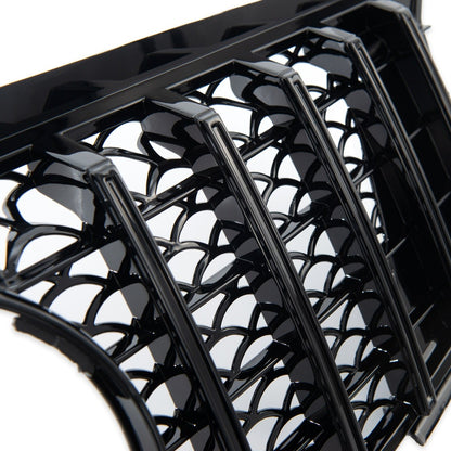 Hochglanz Schwarz Grill passend für Mercedes ML-Klasse W164 2005-2008