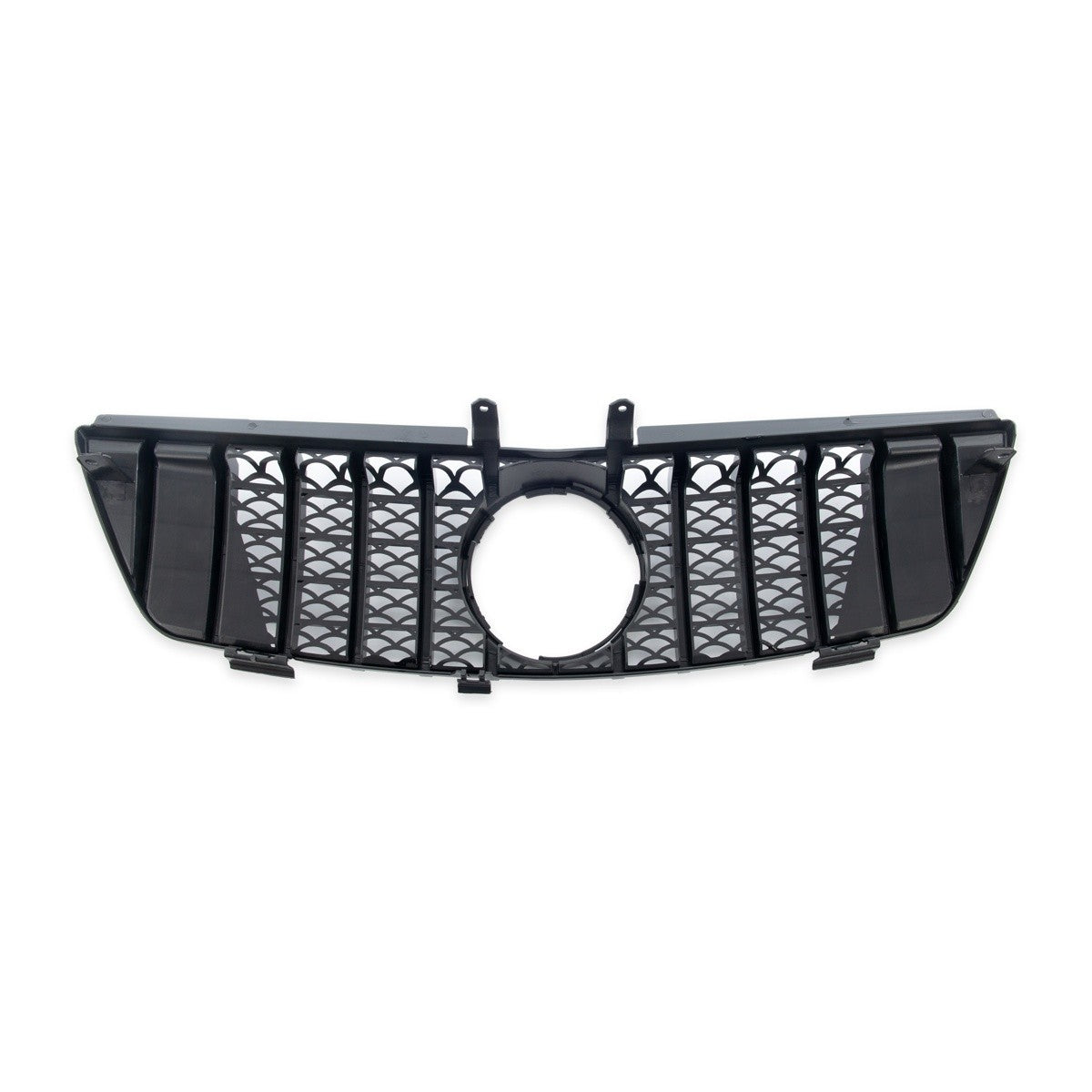 Hochglanz Schwarz Grill passend für Mercedes ML-Klasse W164 2005-2008