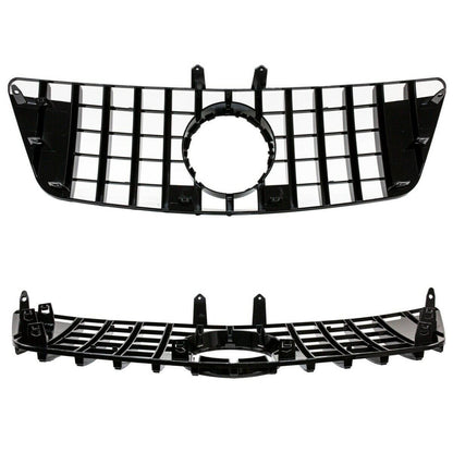 Sportgrill Hochglanz Schwarz passend für Mercedes M-Klasse W164 2009-2012