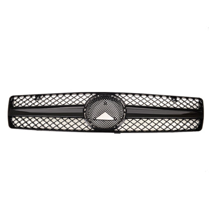 Kühlergrill Hochglanz Schwarz passend für Mercedes SL R129 1989-2001