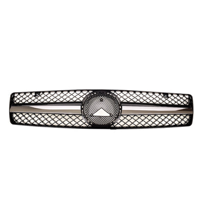 Kühlergrill Chrom & Schwarz passend für Mercedes SL (R129) 1989-2001