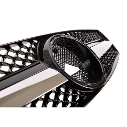Kühlergrill Chrom & Schwarz passend für Mercedes SL (R129) 1989-2001