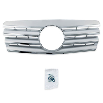 Sportgrill Chrom & Silber passend für Mercedes C-Klasse W203 2000-2007