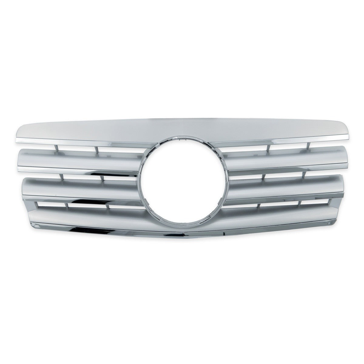 Sportgrill Chrom & Silber passend für Mercedes C-Klasse W203 2000-2007