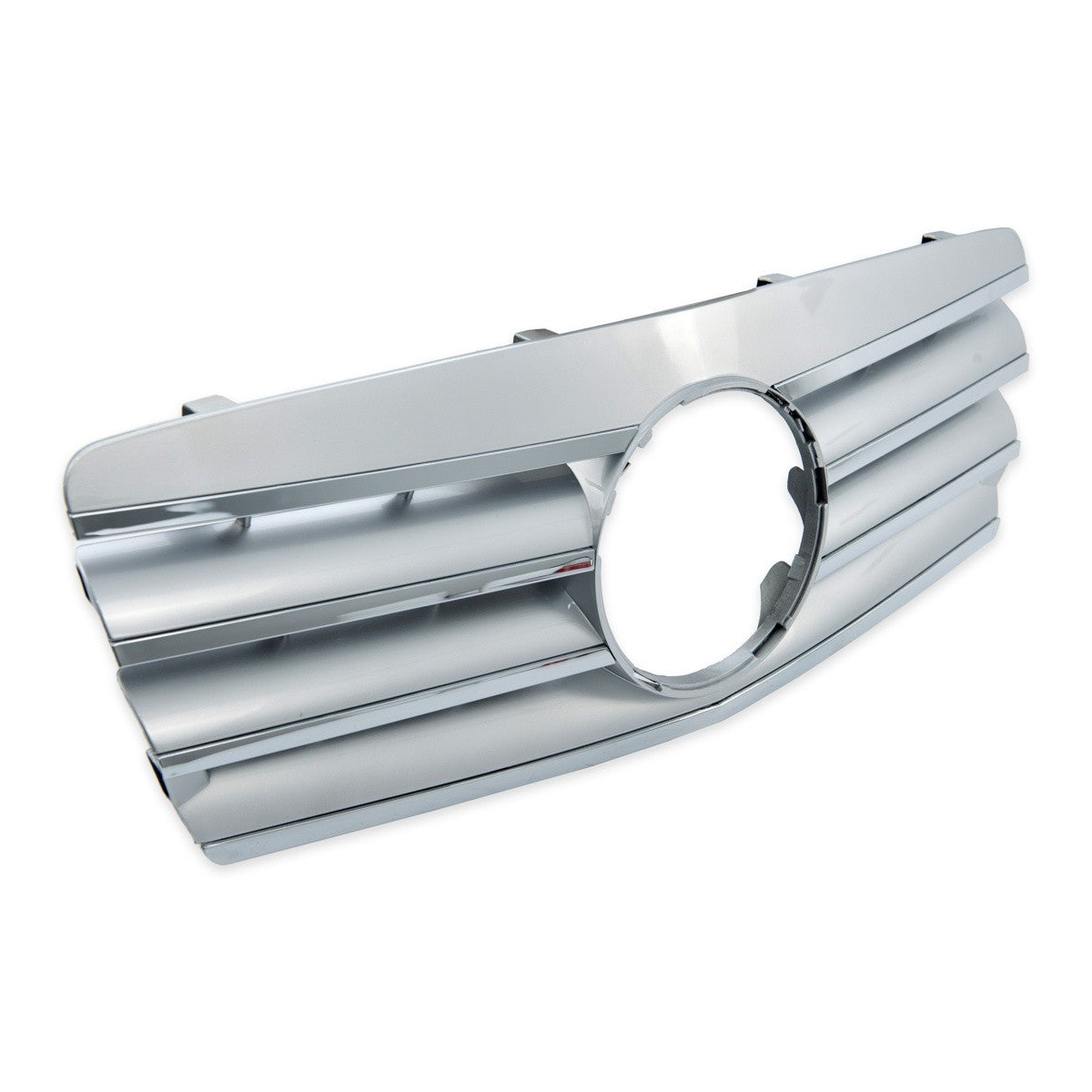 Sportgrill Chrom & Silber passend für Mercedes C-Klasse W203 2000-2007