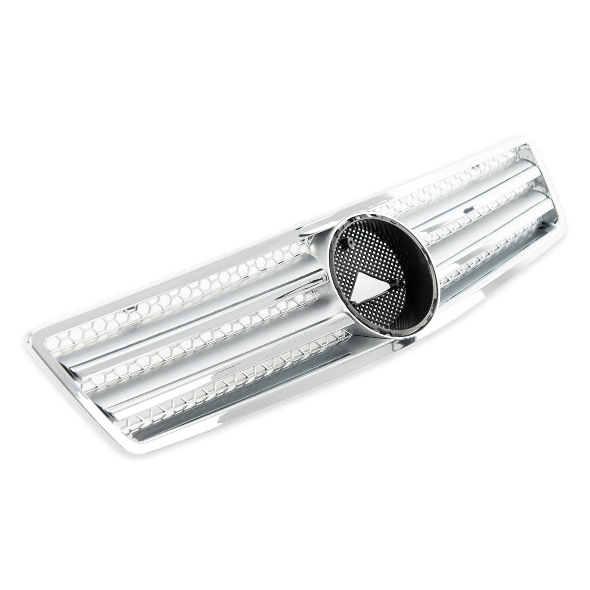 Chrom & Silber Frontgrill passend für Mercedes SL R129 1989-2001