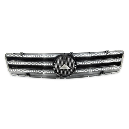 Chrom & Silber Frontgrill passend für Mercedes SL R129 1989-2001