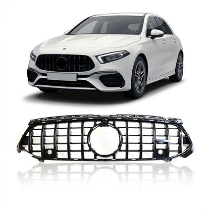GT Grill Hochglanz Schwarz passend für Mercedes A-Klasse W177 V177 2023-