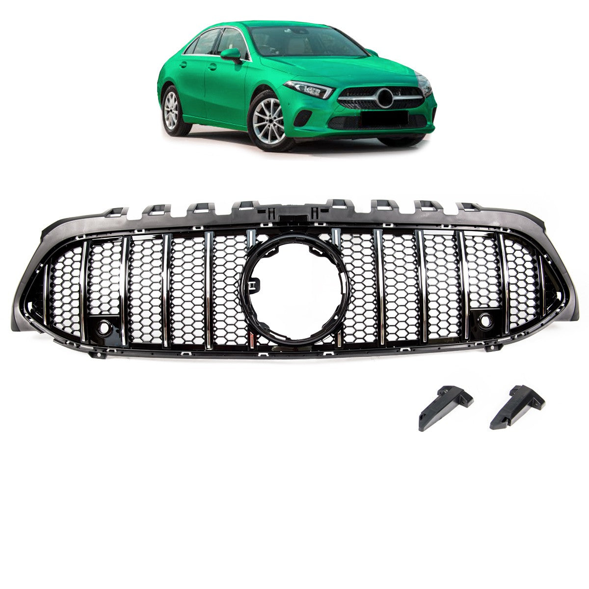 Kühlergrill Chrom passend für Mercedes A-Klasse W177 V177 2018-2023