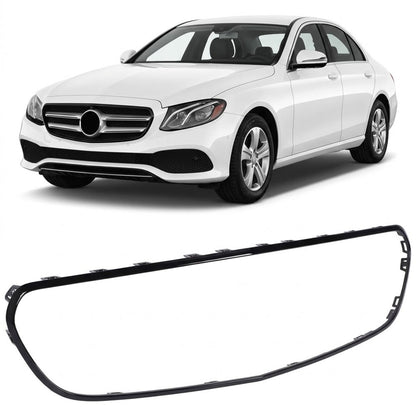 Sportgrill Rahmen Hochglanz Schwarz passend für Mercedes E-Klasse 2016-2020