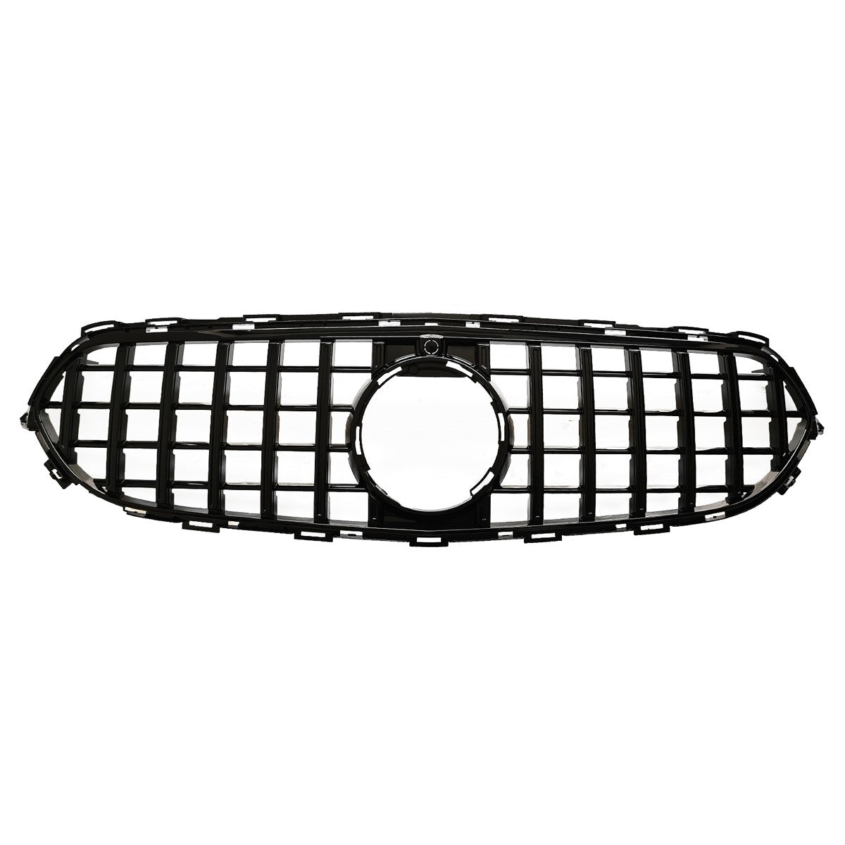 Hochglanz Schwarz GT Grill passend für Mercedes E-Klasse W213 S213 2021-2023