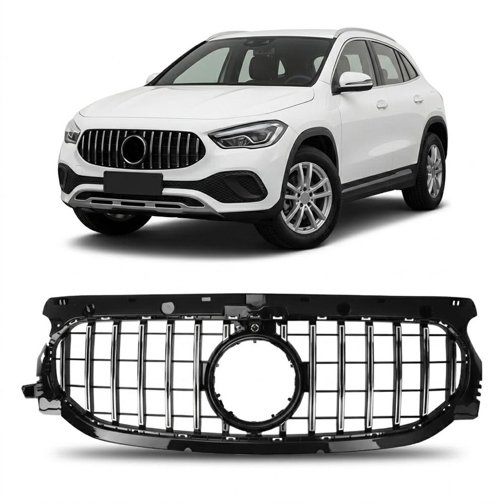 Kühlergrill Panamericana GT Chrom passend für Mercedes GLA H247 2020-2023