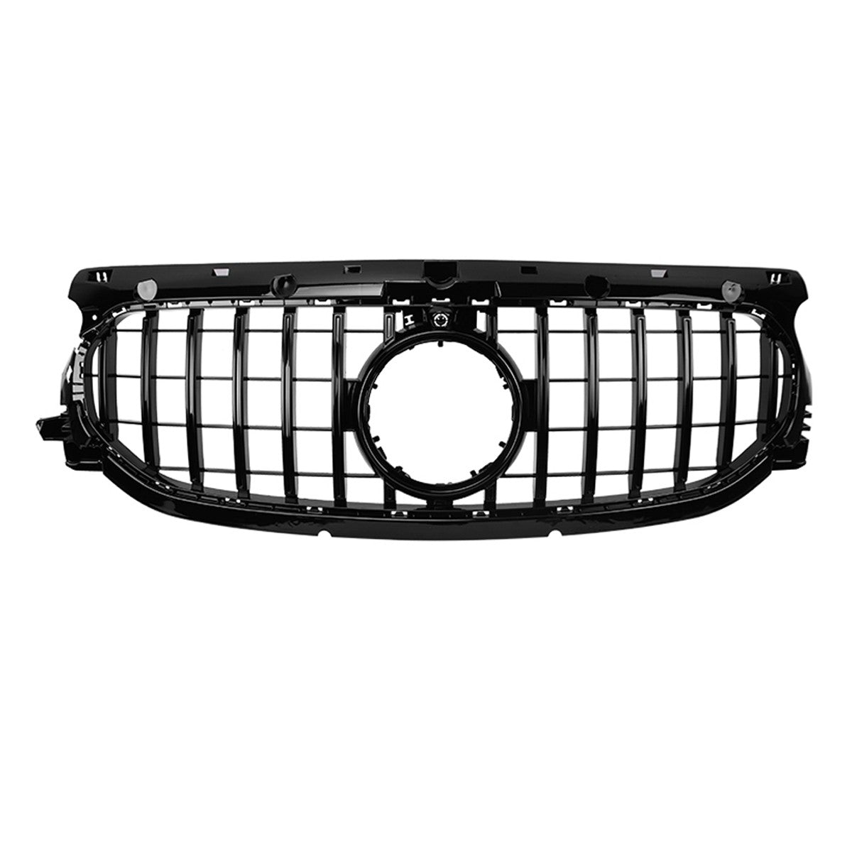 Kühlergrill Hochglanz Schwarz Panamericana GT passend für Mercedes GLA H247 2020-2023