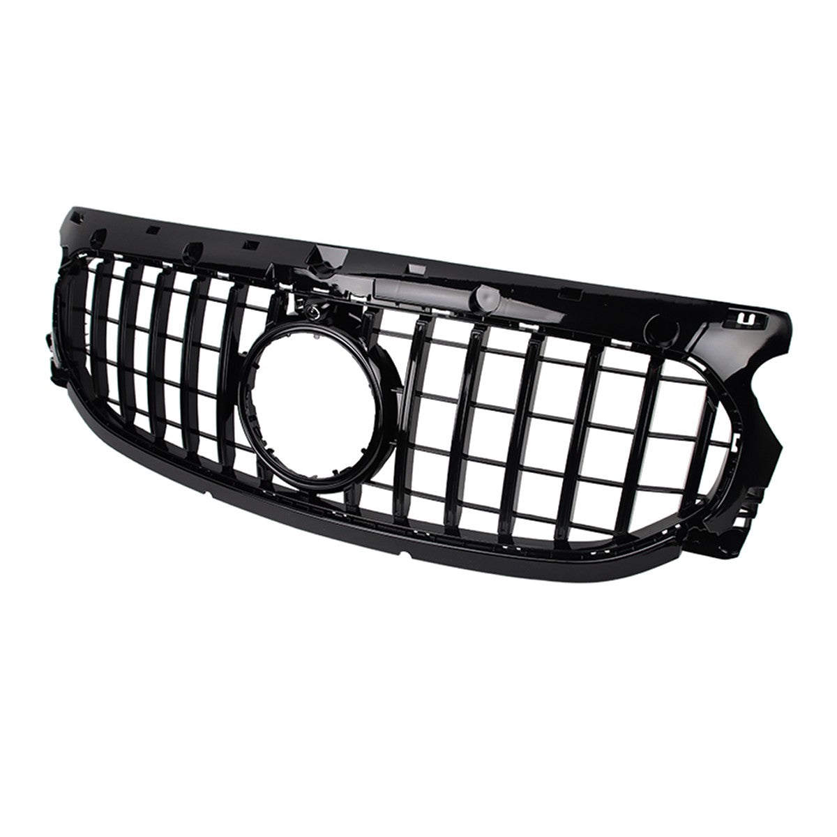 Kühlergrill Hochglanz Schwarz Panamericana GT passend für Mercedes GLA H247 2020-2023