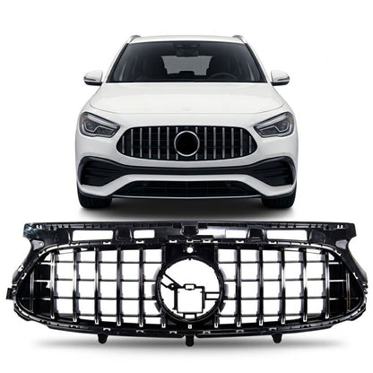Chrom Kühlergrill Panamericana GT passend für Mercedes GLA H247 2020-2023