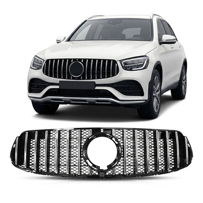 Chrom GT Kühlergrill passend für Mercedes GLC X253 C253 2020-2023