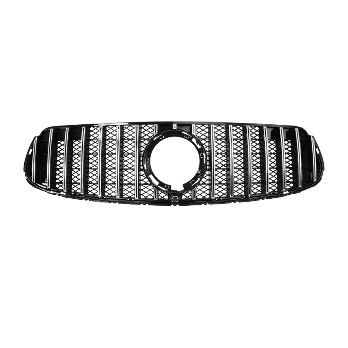 Chrom GT Kühlergrill passend für Mercedes GLC X253 C253 2020-2023