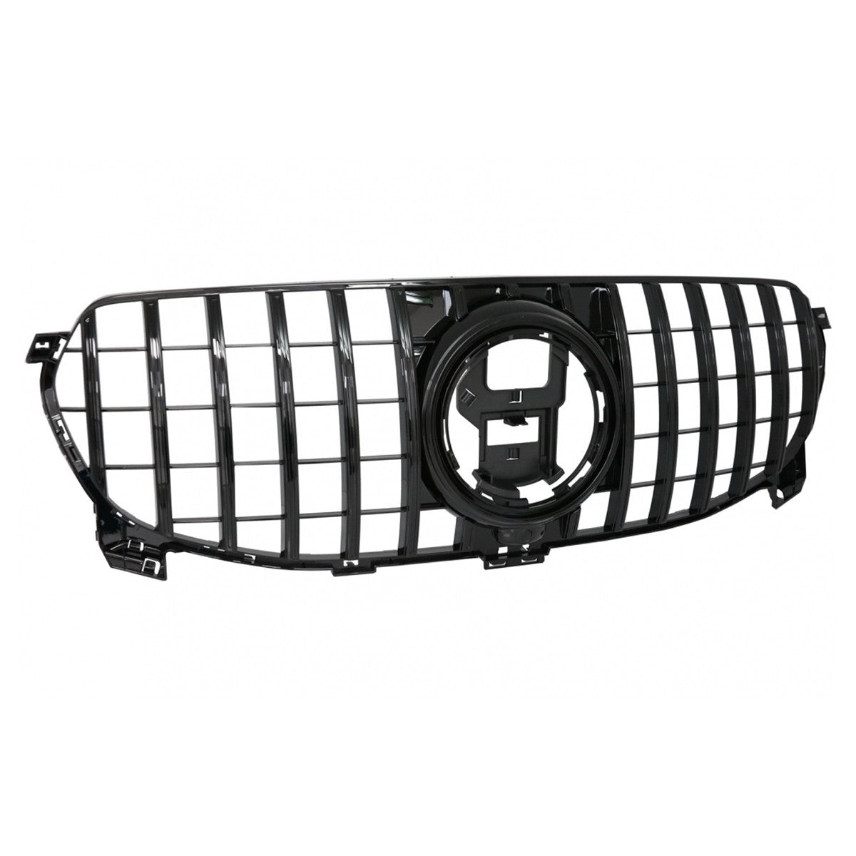 Kühlergrill Hochglanz Schwarz passend für Mercedes GLE W167 C167 2019-2023