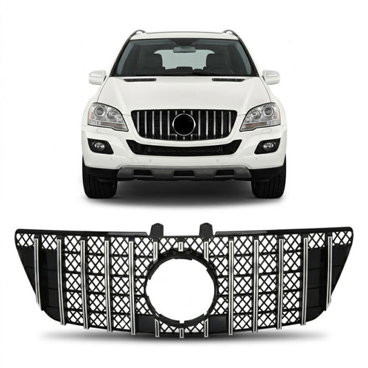Kühlergrill Chrome Panamericana GT passend für Mercedes ML-Klasse W164 2009-2011