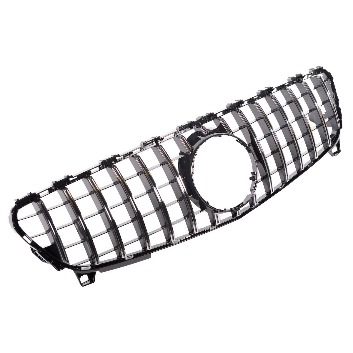 Kühlergrill Panamericana GT Chrom passend für Mercedes A-Klasse W176 2015-2018