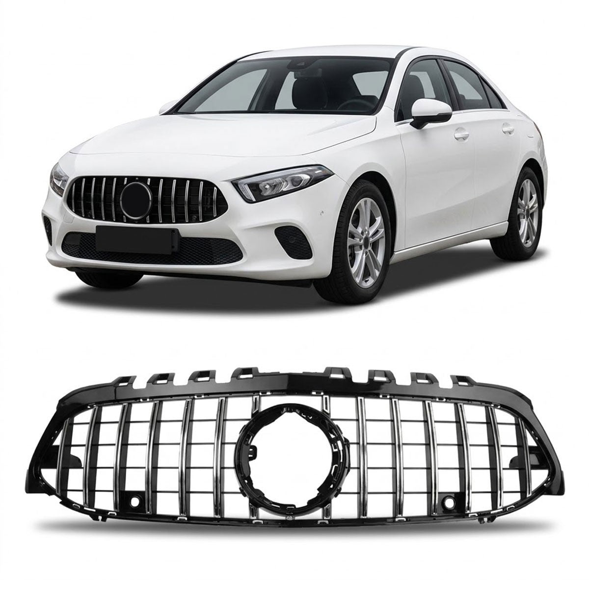 Kühlergrill Panamericana GT passend für Mercedes A-Klasse W177 V177 2018-2023