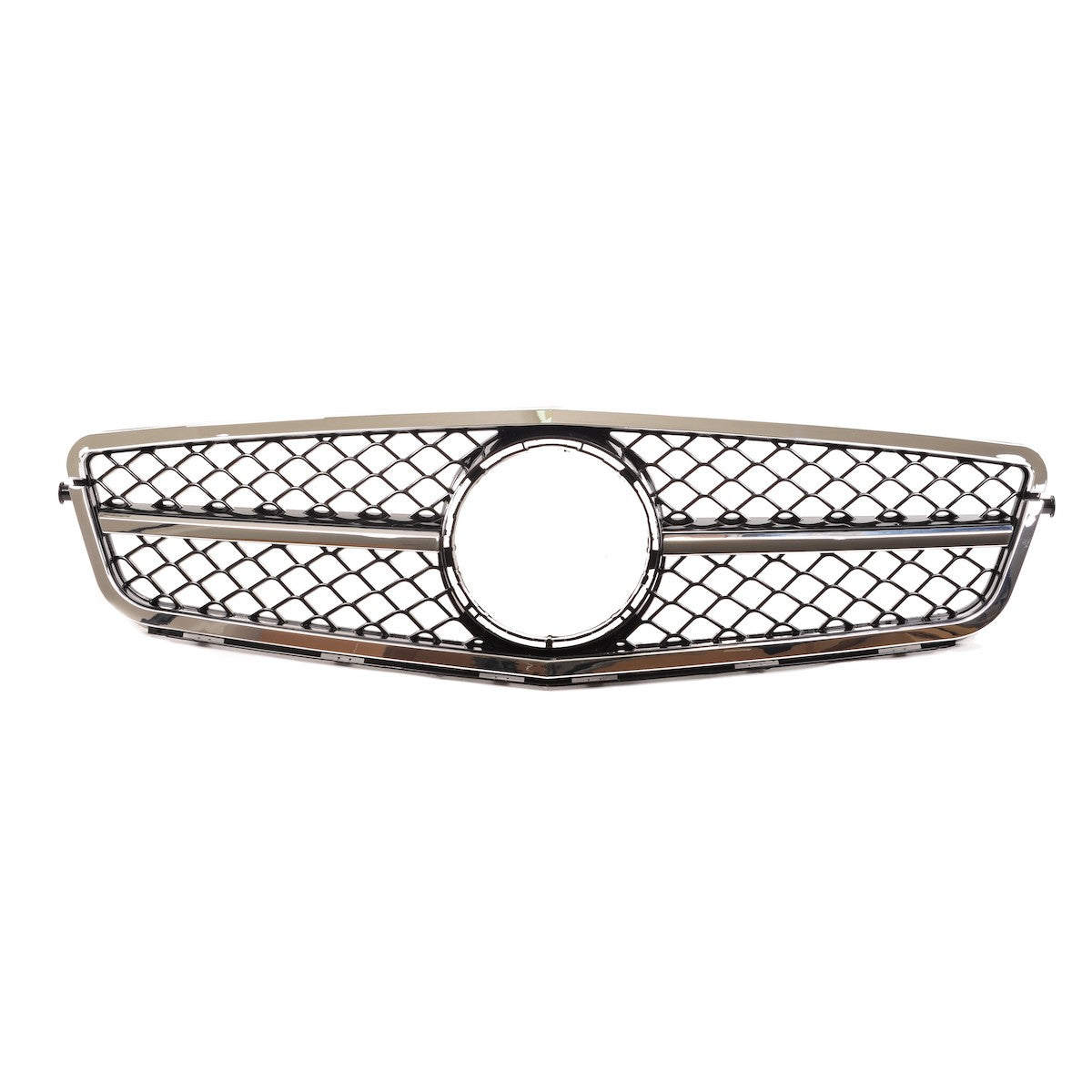 Kühlergrill Chrom Schwarz passend für Mercedes C-Klasse W204 2007-2015