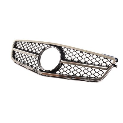 Kühlergrill Chrom Schwarz passend für Mercedes C-Klasse W204 2007-2015
