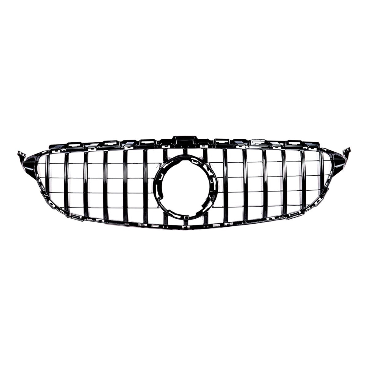 Kühlergrill Hochglanz Schwarz Panamericana GT passend für Mercedes C-Klasse W205 2018-2021