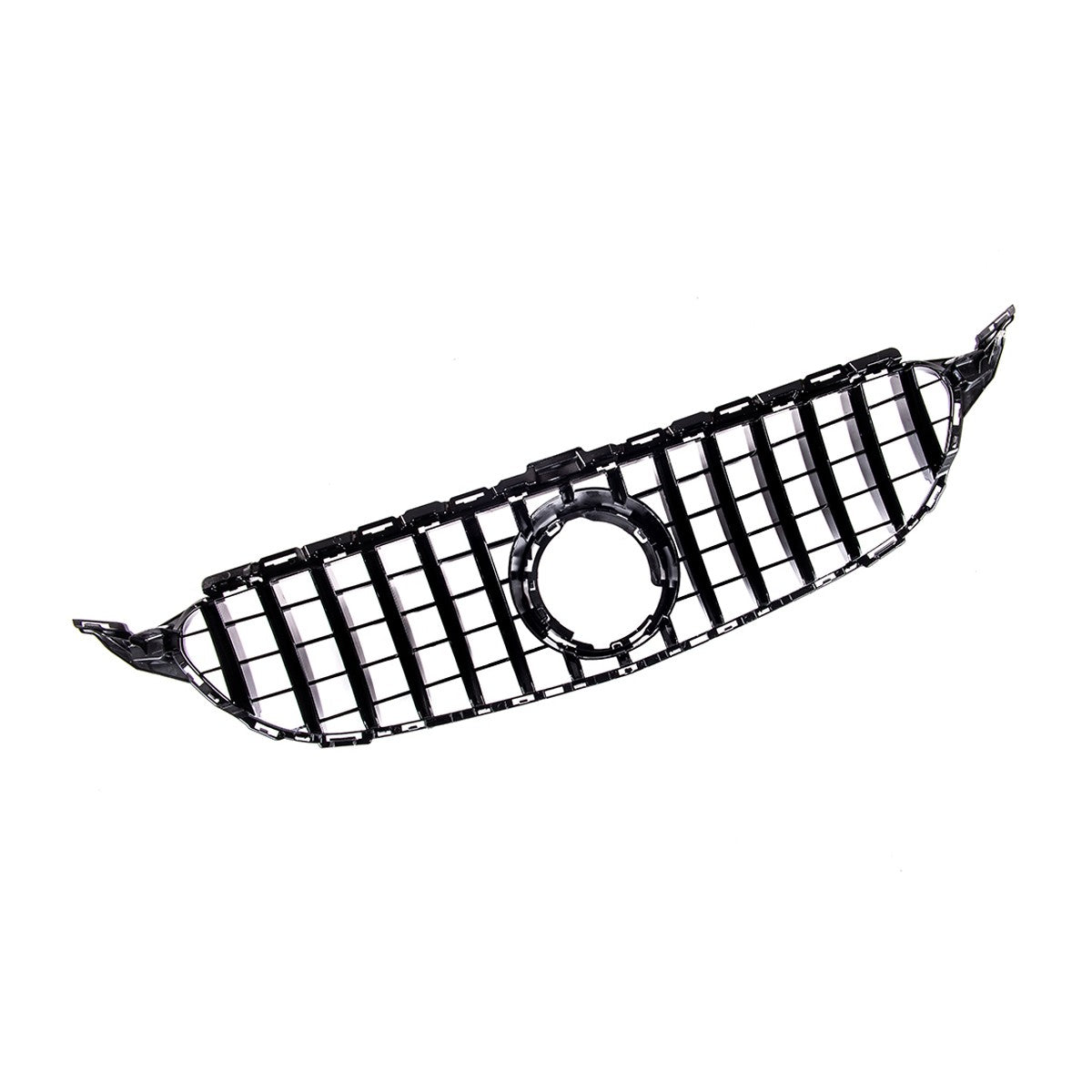 Kühlergrill Hochglanz Schwarz Panamericana GT passend für Mercedes C-Klasse W205 2018-2021