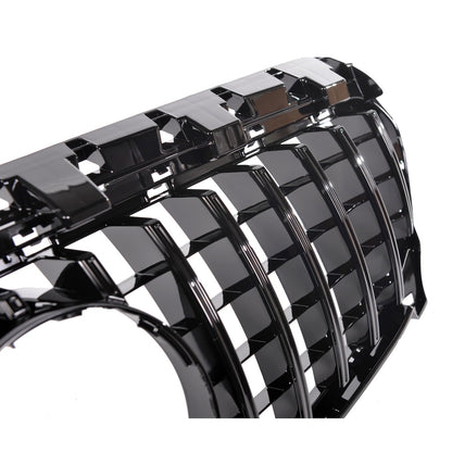 Kühlergrill Hochglanz Schwarz Panamericana GT passend für Mercedes CLA C117 2016-2019
